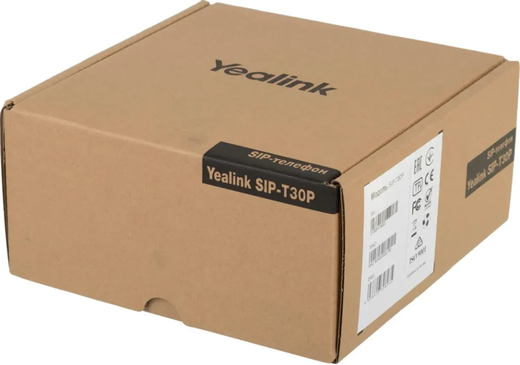 Yealink SIP-T30P с блоком питания