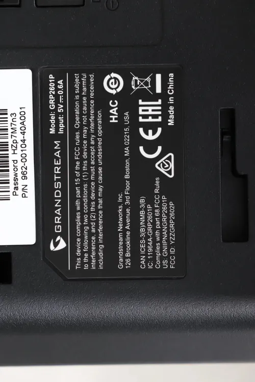 Grandstream GRP-2601P