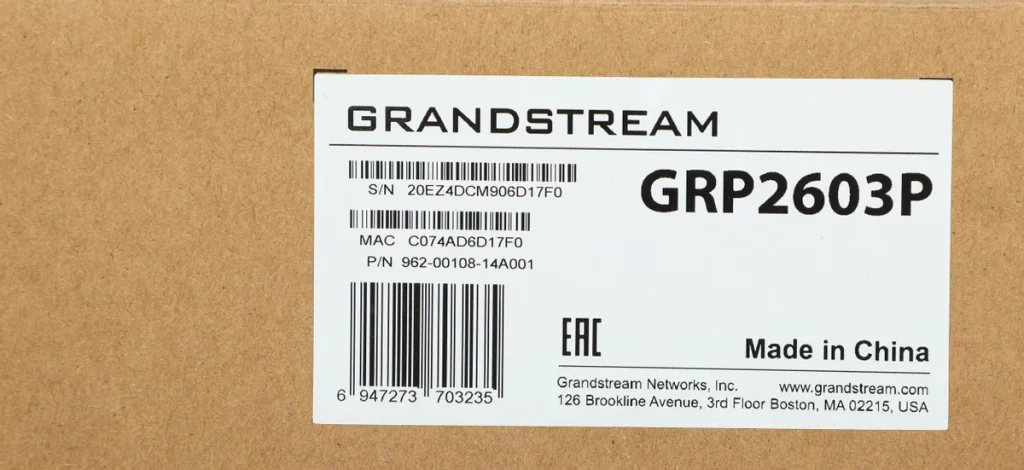 Grandstream GRP-2603P