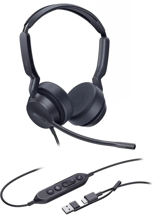 Yealink UH42 Dual UC USB-C/A черный