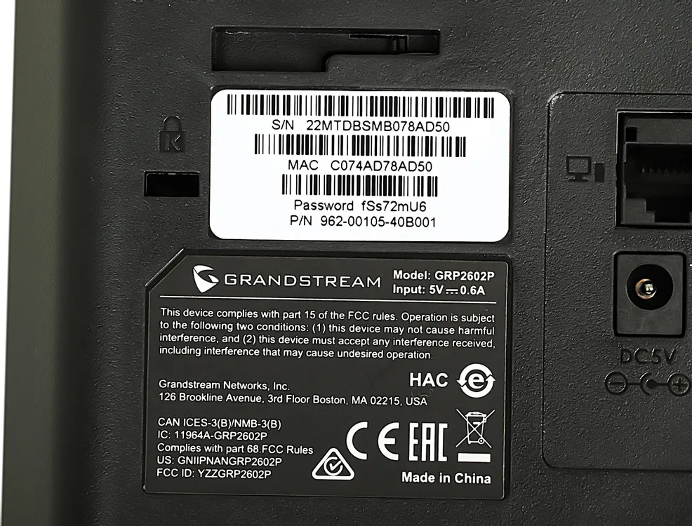 Grandstream GRP-2602P